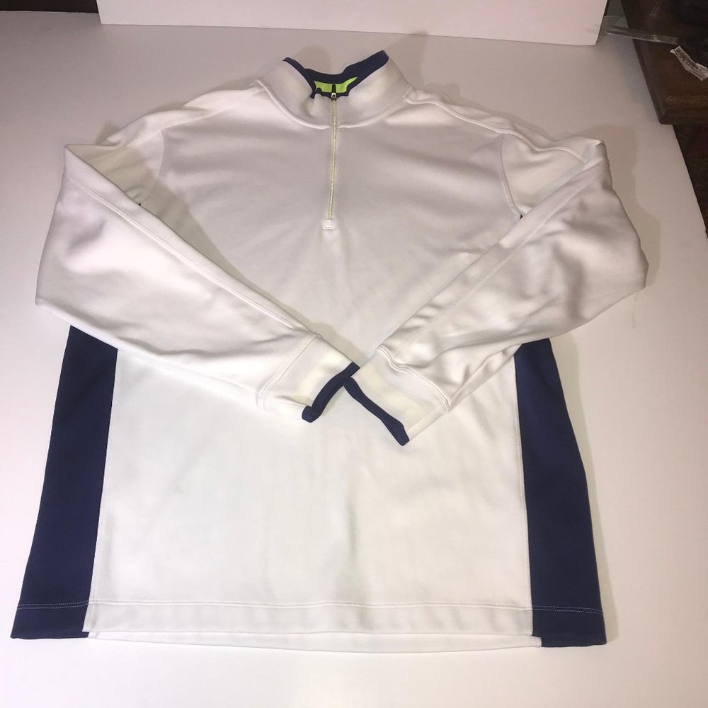 Nike‎ Golf Dri-Fit White Pullover - Picture 5 of 8